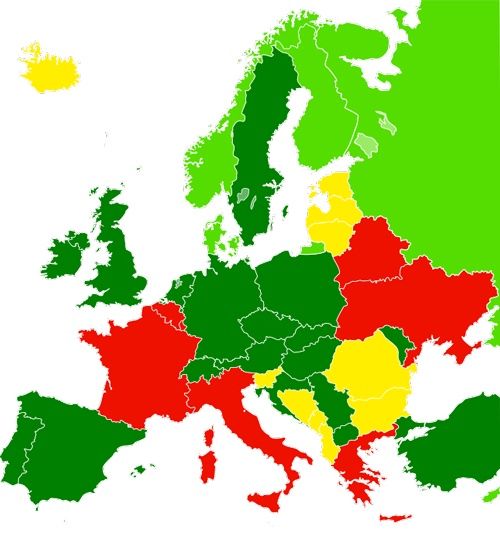 wolność panoramy Europa