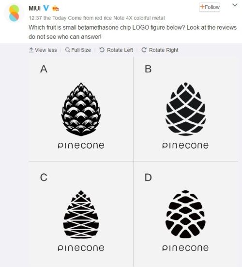 Xiaomi Pinecone logo