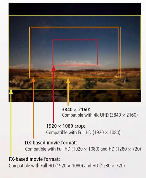 Nikon D5 kadry wideo