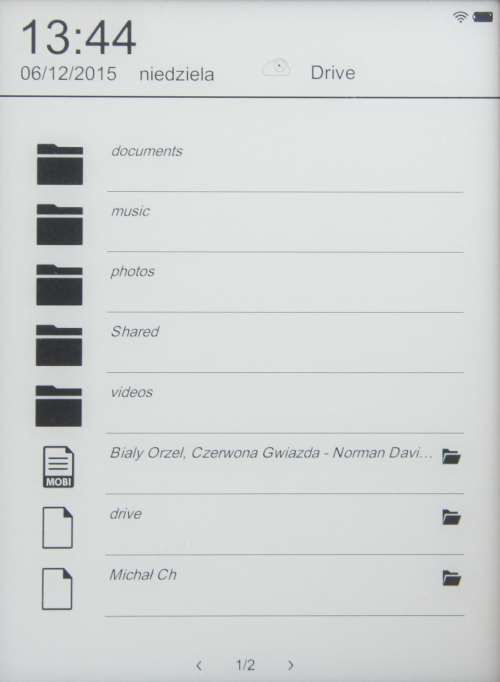 inkBook Classic Dysk