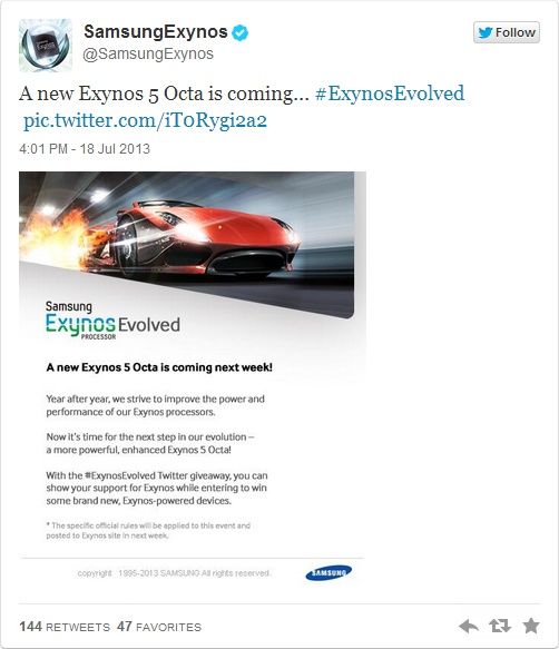 Samsung Exynos 5 Octa procesor nowy