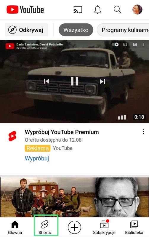 meny YouTube