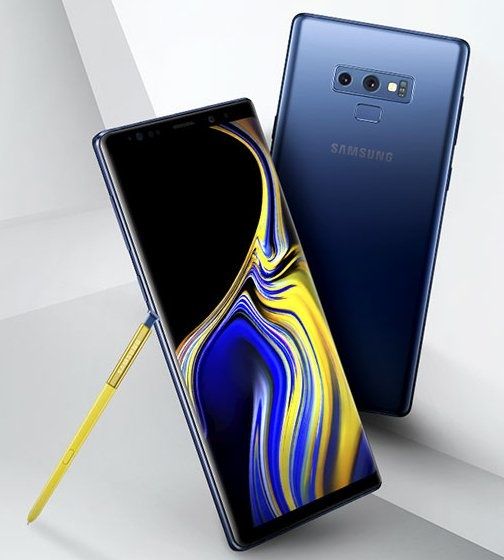 Galaxy Note 9 render