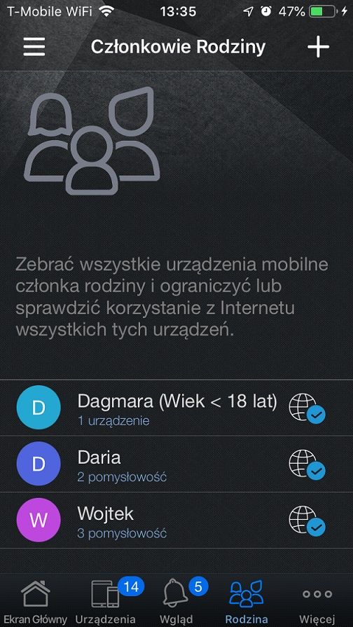 ASUS AX6100 - kontrola rodzicielska