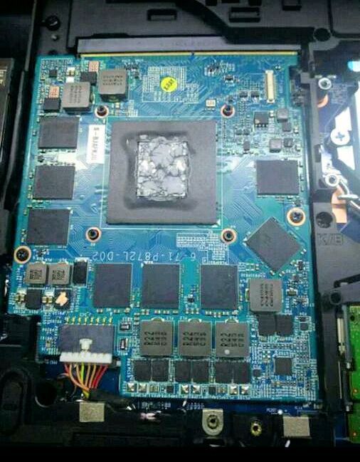Nvidia GeForce GTX 1070 karta MXM