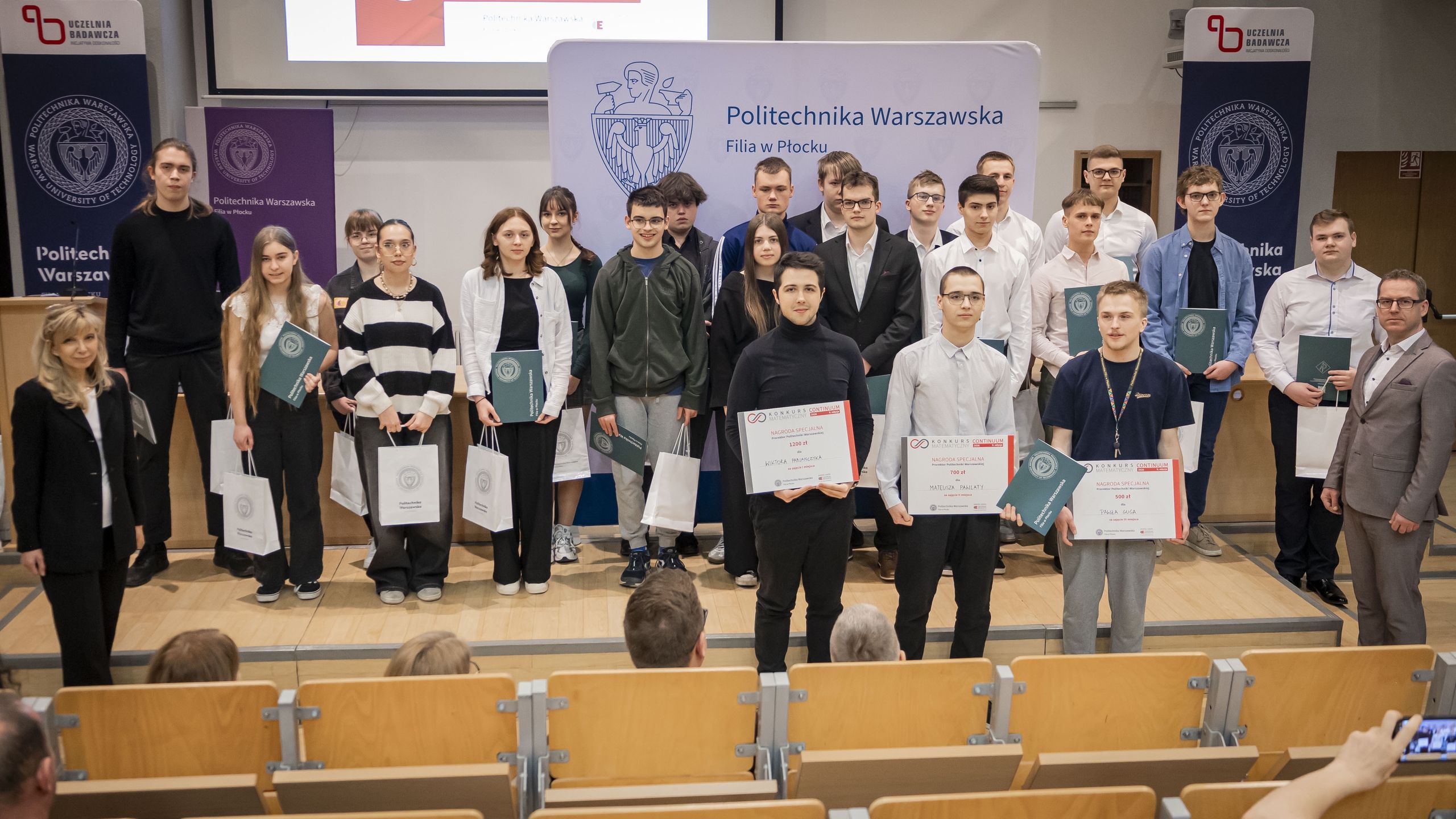 Płocczanie Laureatami Ogólnopolskiego Konkursu Matematycznego 