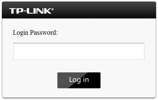 TP-LINK M5350 - logowanie