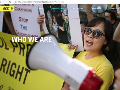 Fałszywa strona Amnesty International