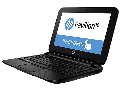 HP Pavilion 10z laptop widok z boku