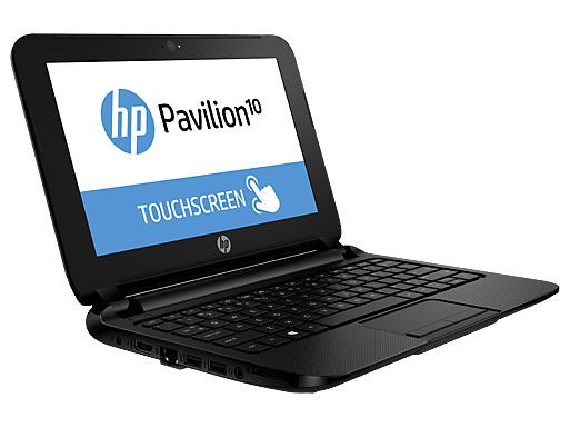 HP Pavilion 10z laptop widok z boku