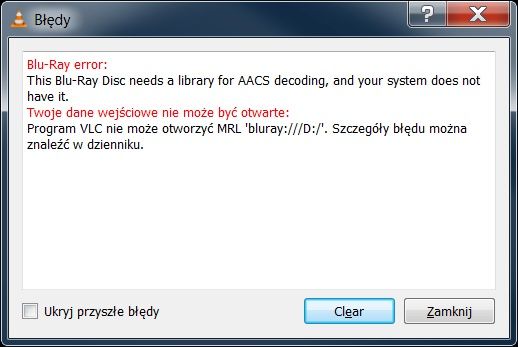 VLC bez aacs