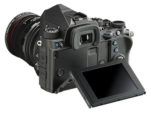 Pentax KP LCD