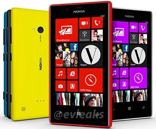 Nokia Lumia 720 smartfon przeciek