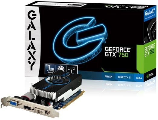 Galaxy GeForce GTX 750 OC karta graficzna