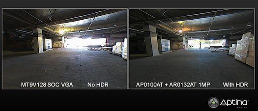 Aptina kamera HDR