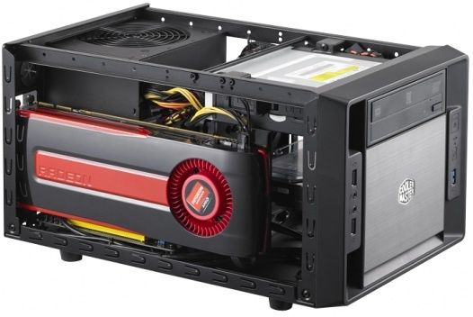 Cooler Master Elite 120 Advanced obudowa zdjęcie wnętrze karta graficzna