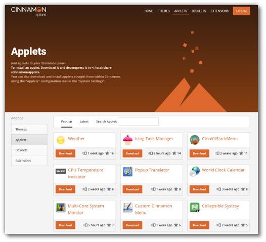 Mint 18.2 Oprogramowanie
