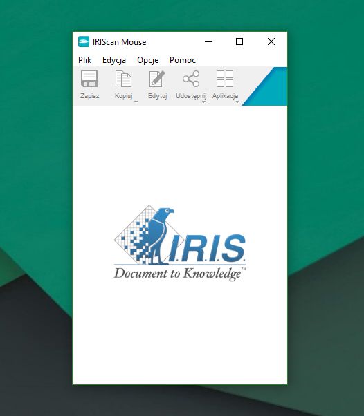 IRIScan Mouse Executive 2 oprogramowanie