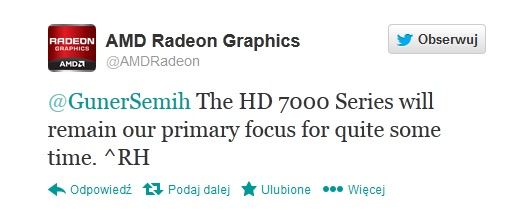AMD Radeon HD 7000 Twitter post Robert Hallock