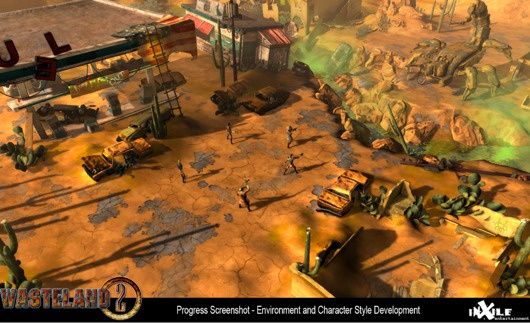 wasteland 2 gra screen wczesna wersja wygląd