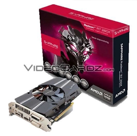 Sapphire Radeon R7 260X karta graficzna zdjęcie