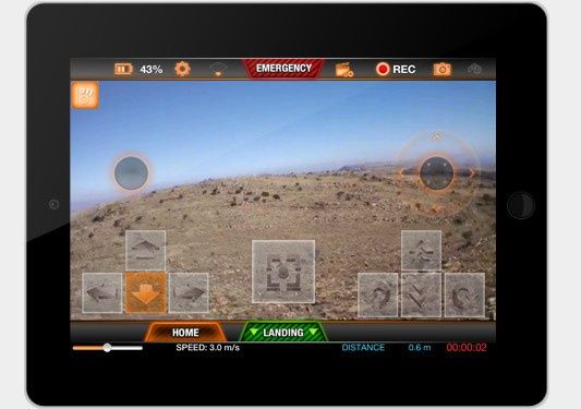 AR.Drone 2.0 - tryb reżyserski