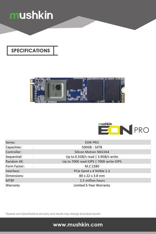 Mushkin EON PRO