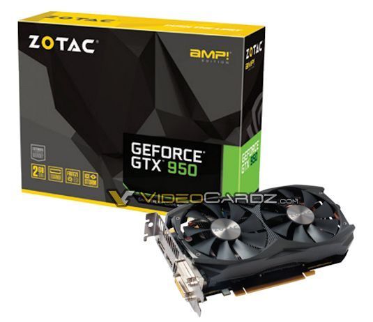 Zotac GeForce GTX 950 AMP! karta graficzna