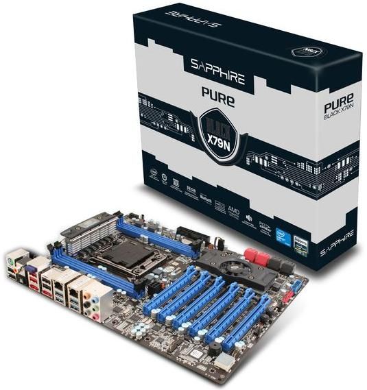 płyta gł&oacute;wna Sapphire Pure Black X79N z opakowaniem