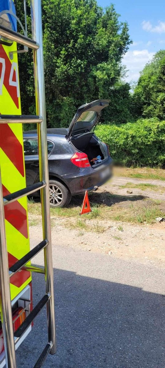 Zdarzenie drogowe w Brodach Dużych!