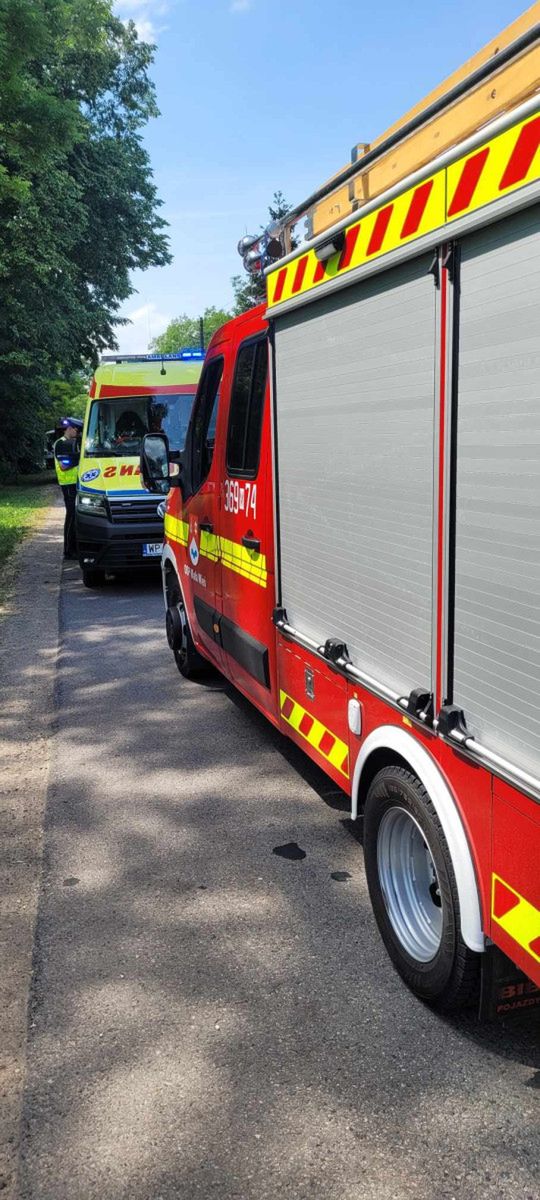 Zdarzenie drogowe w Brodach Dużych!