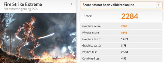 Fire Strike Extreme