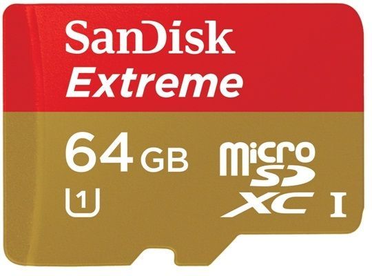SanDisk Extreme microSDXC 64 GB karta pamięci zdjęcie