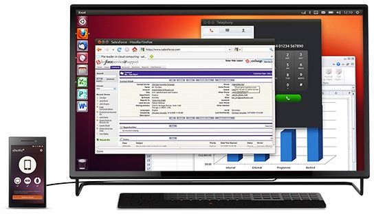 ubuntu edge komputer osobisty dokowanie