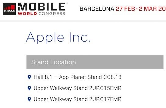 Apple MWC 2017