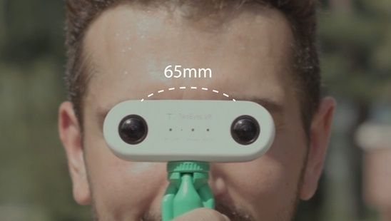 TwoEyes VR rozstaw źrenic