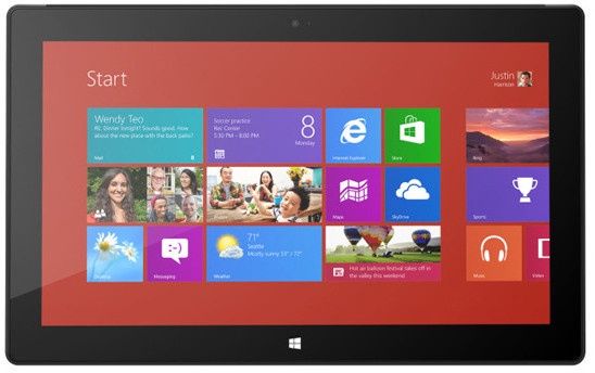 surface pro wygląd ekran