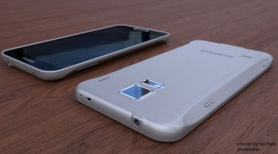 Samsung Galaxy F smartfon render tył