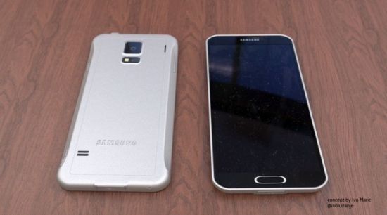 Samsung Galaxy F smartfon render