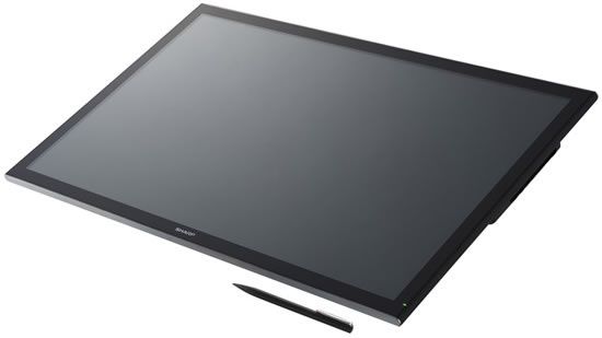Sharp PN-K322B monitor dotyk
