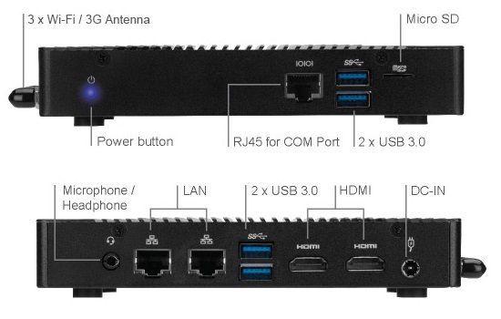 Gigabyte BRIX GB-EAPD-4200