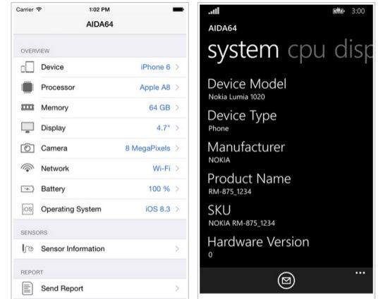 AIDA64 mobile