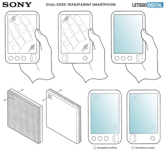 Sony składany smartfon