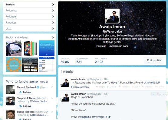 Twitter imran