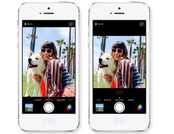 Apple iOS 7 zdjęcie kwadratowe