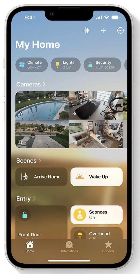 Dom iOS 16