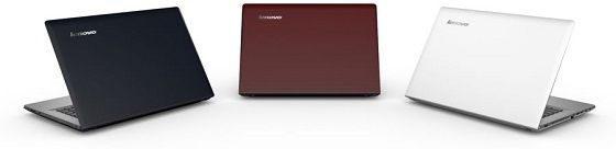 Lenovo Z40 i Z50 laptopy widok