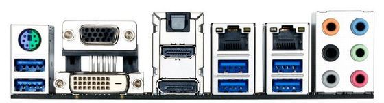 Gigabyte GA-Z77X-UP7 płyta gł&oacute;wna zdjęcie tylny panel złącza