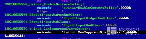 Windows Blue Startscreen off twinui