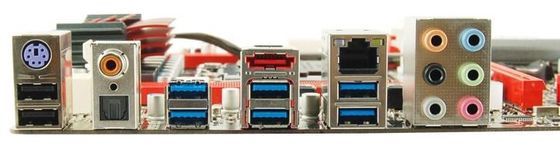 płyta gł&oacute;wna Biostar TPower X79 - tylny panel
